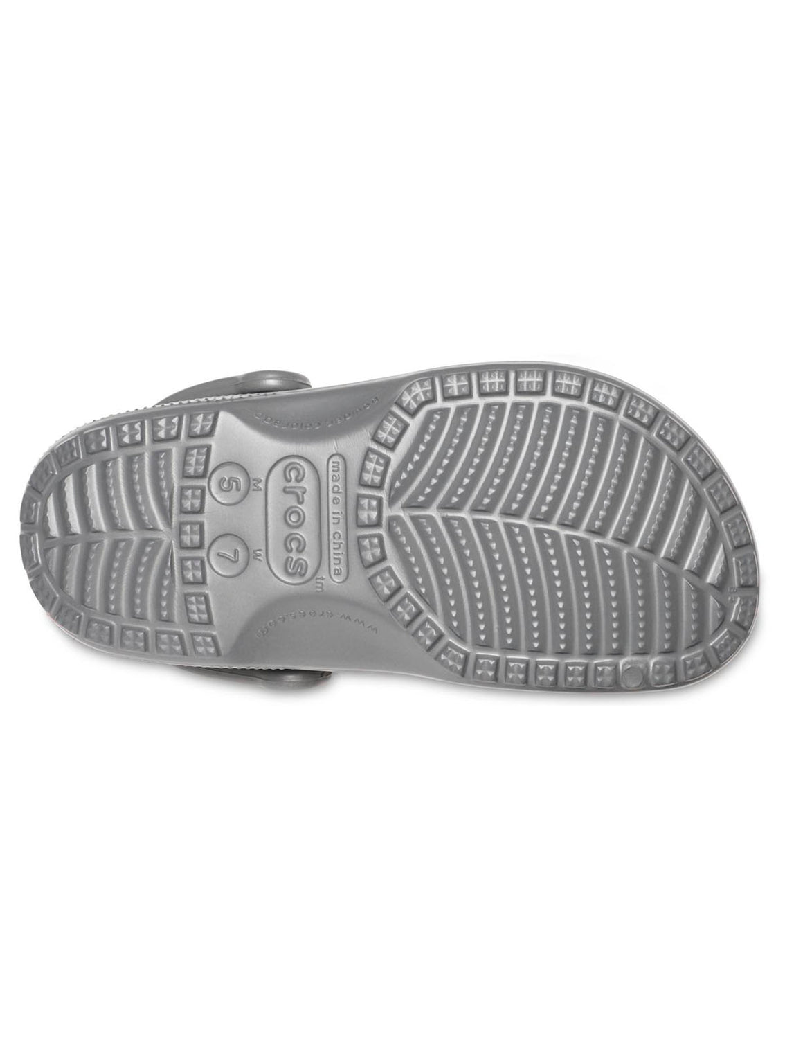 Zueco Unisex Classic Clog Gris Oscuro Crocs