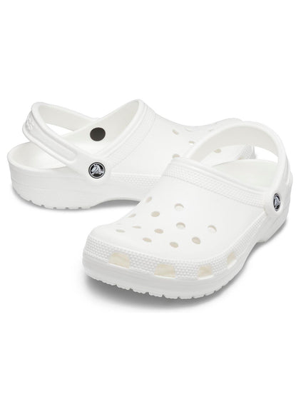 Zueco Unisex Classic Clog Blanco Crocs