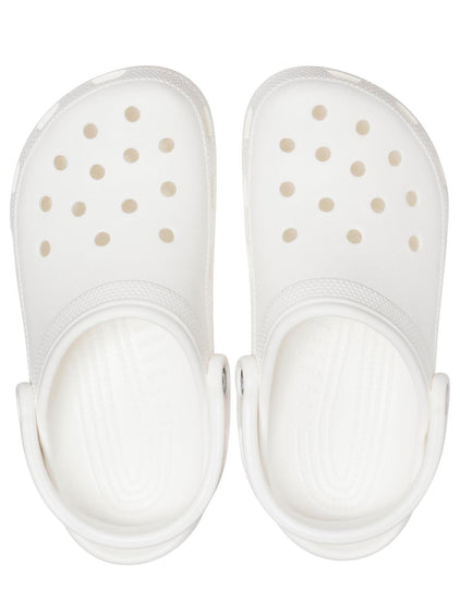 Zueco Unisex Classic Clog Blanco Crocs