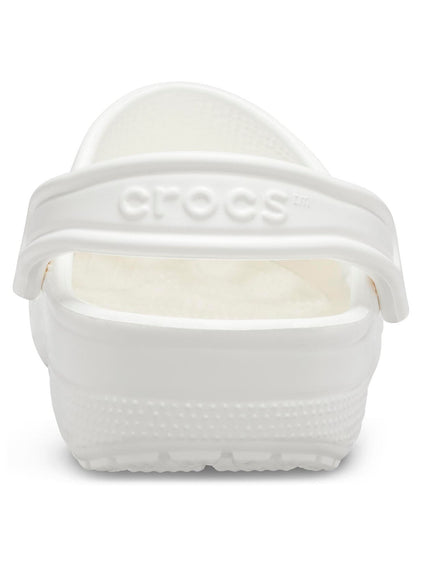 Zueco Unisex Classic Clog Blanco Crocs
