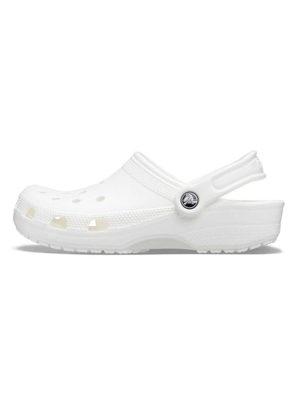 Zueco Unisex Classic Clog Blanco Crocs