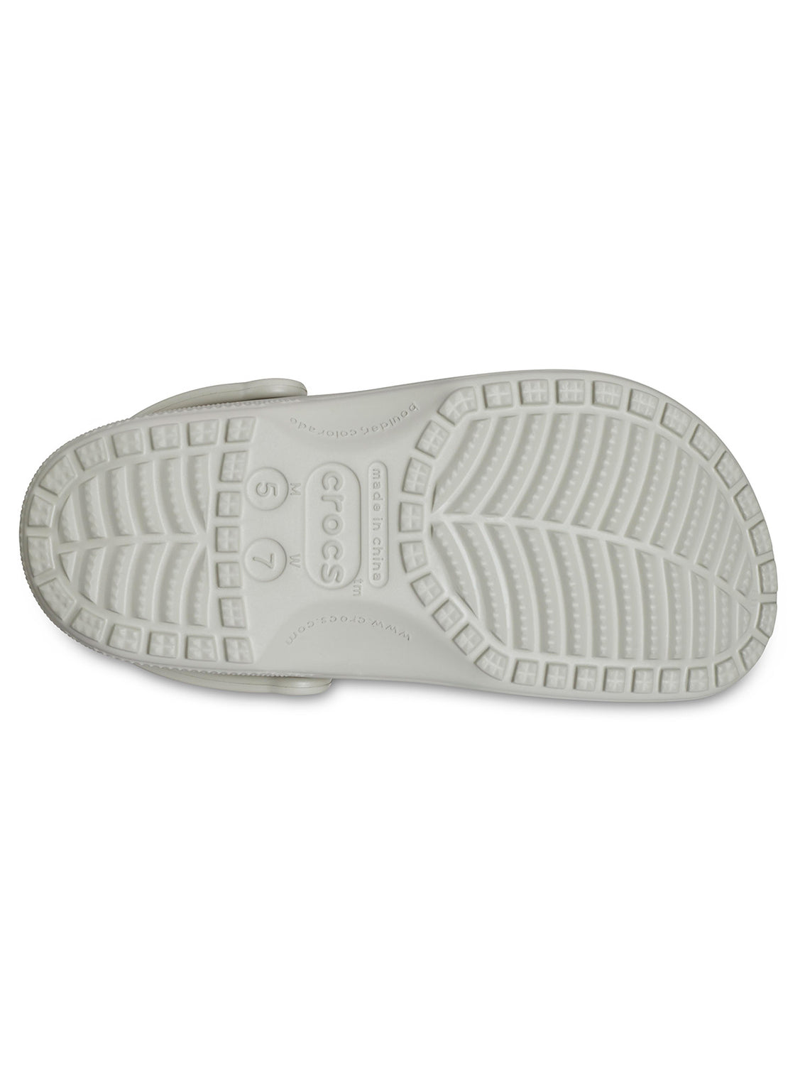 Zueco Unisex Classic Clog Gris Crocs