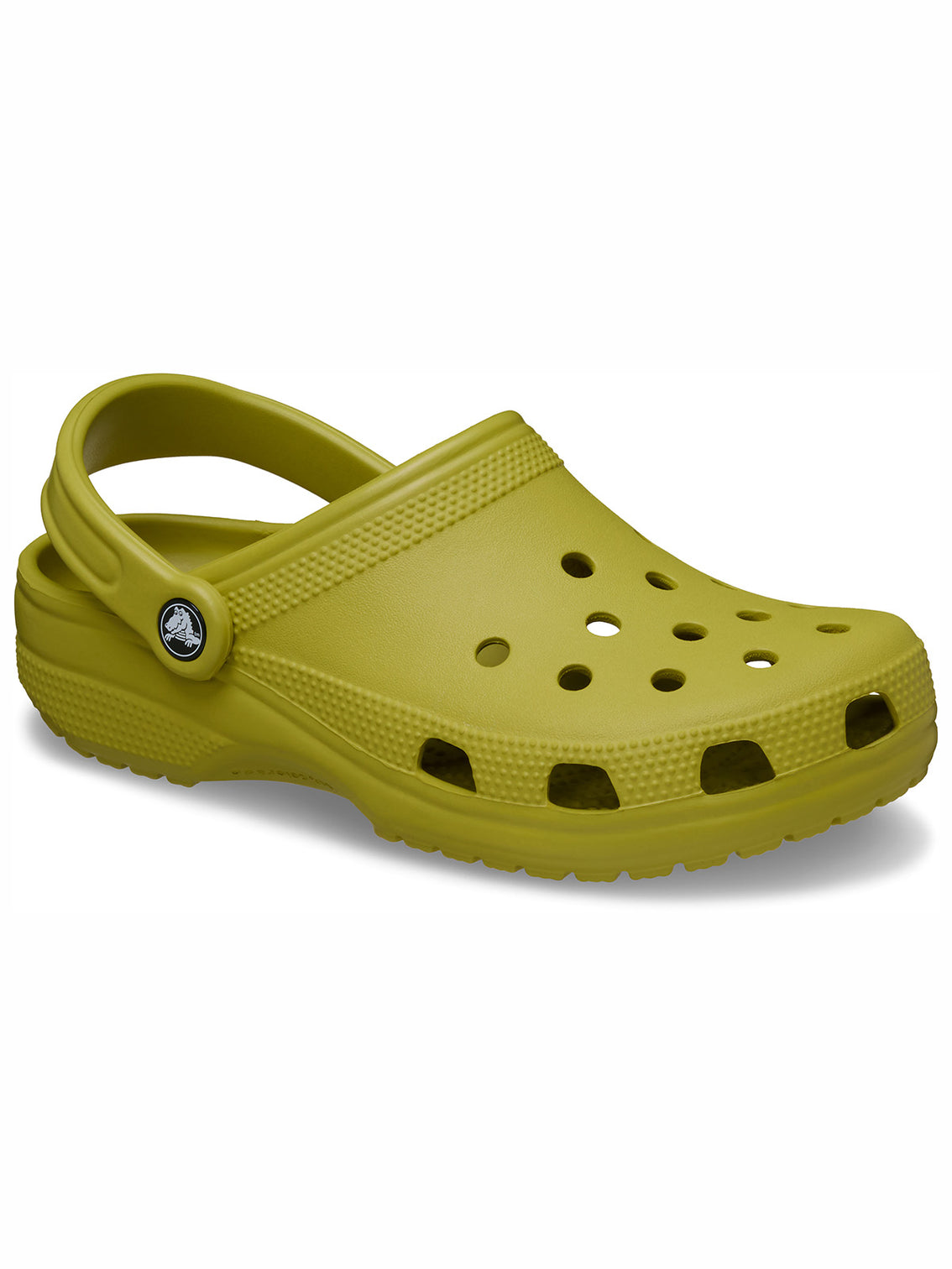 Zueco Unisex Classic Clog Verde Mostaza Crocs