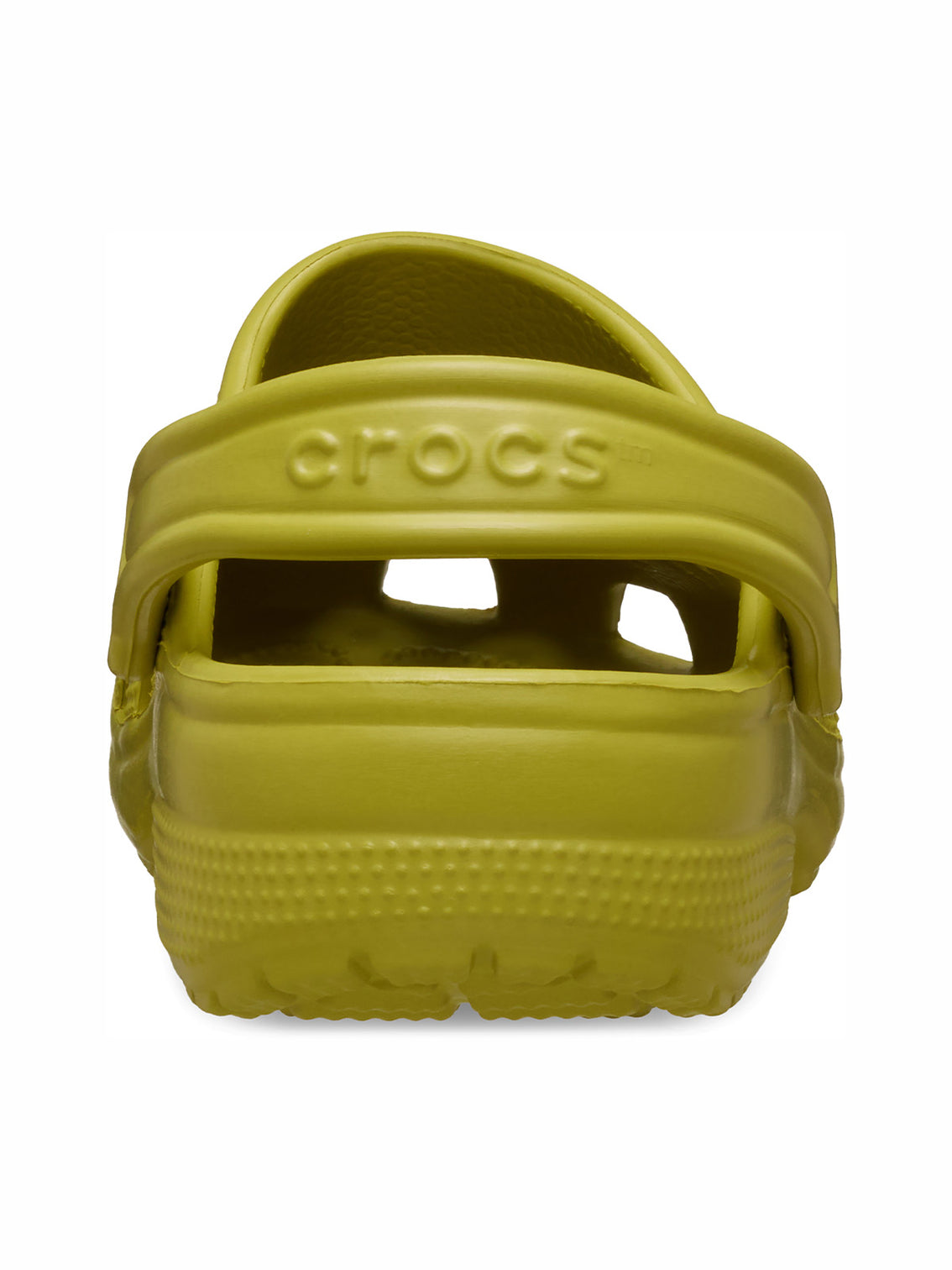 Zueco Unisex Classic Clog Verde Mostaza Crocs