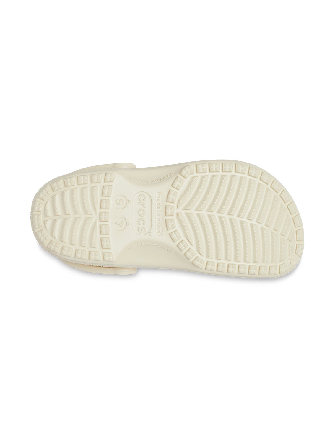 Zueco Unisex Classic Clog Beige Crocs