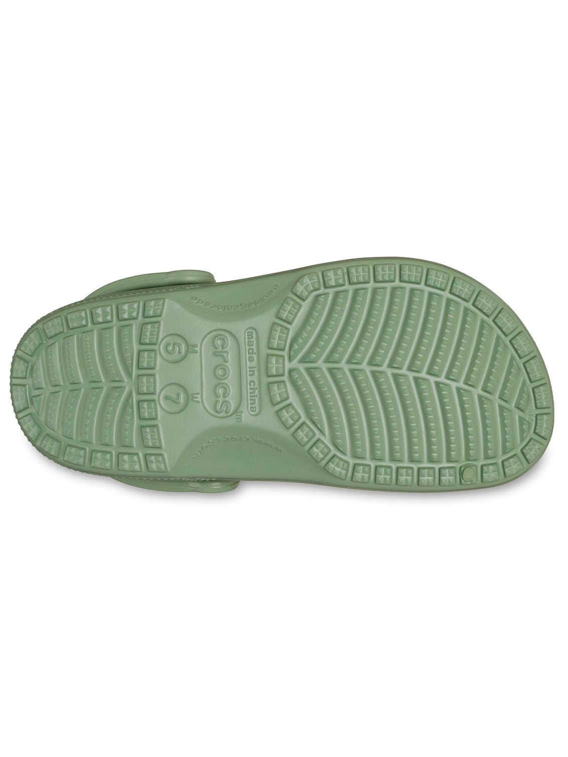 Zueco Unisex Classic Clog Verde Claro Crocs