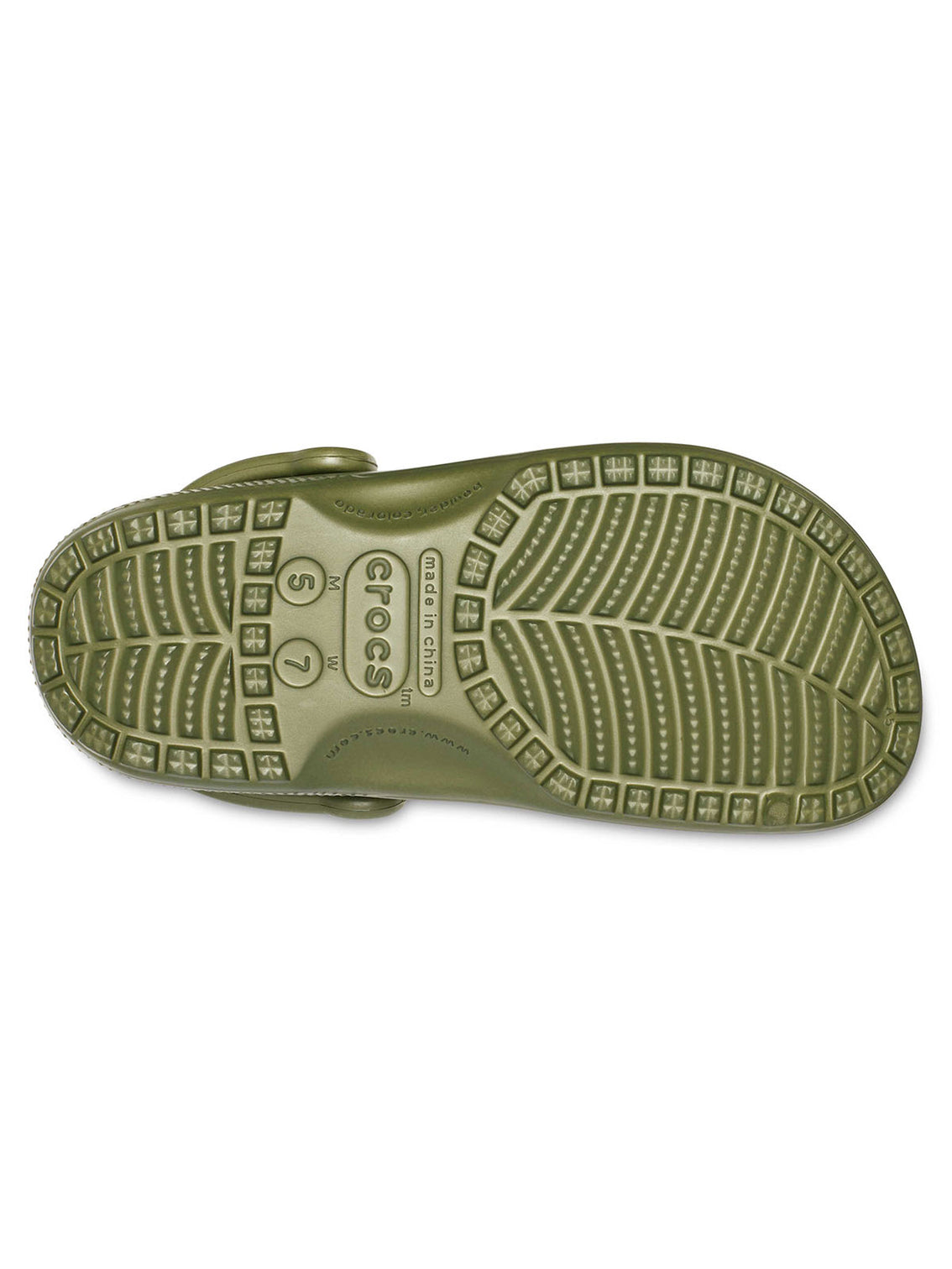 Zueco Unisex Classic Clog Verde Crocs