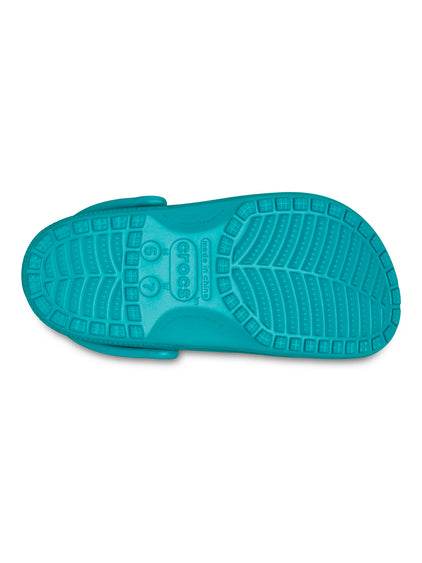 Zueco Unisex Classic Clog Turquesa Crocs