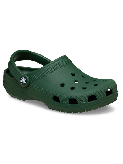 Zueco Unisex Classic Clog Verde Pino Crocs