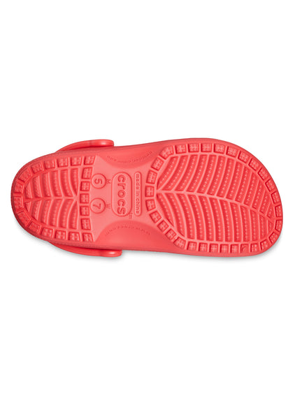 Zueco Unisex Classic Clog Rojo Crocs