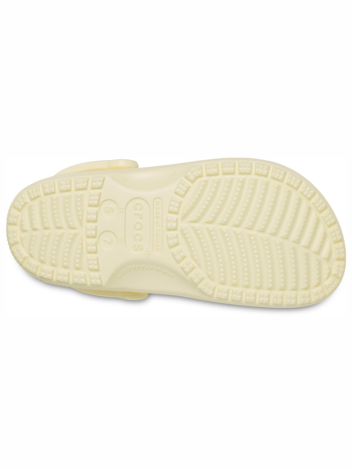 Zueco Unisex Classic Clog Amarillo Claro Crocs