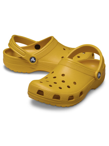 Zueco Unisex Classic Clog Amarillo Mostaza Crocs