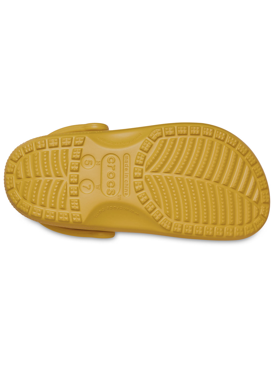 Zueco Unisex Classic Clog Amarillo Mostaza Crocs