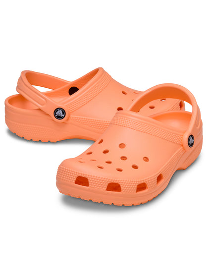 Zueco Unisex Classic Clog Naranjo Crocs