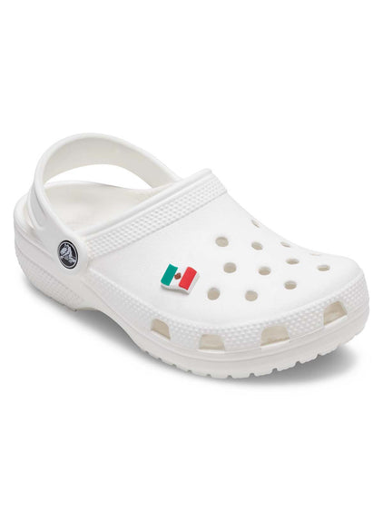Jibbitz Bandera De México Blanco Crocs