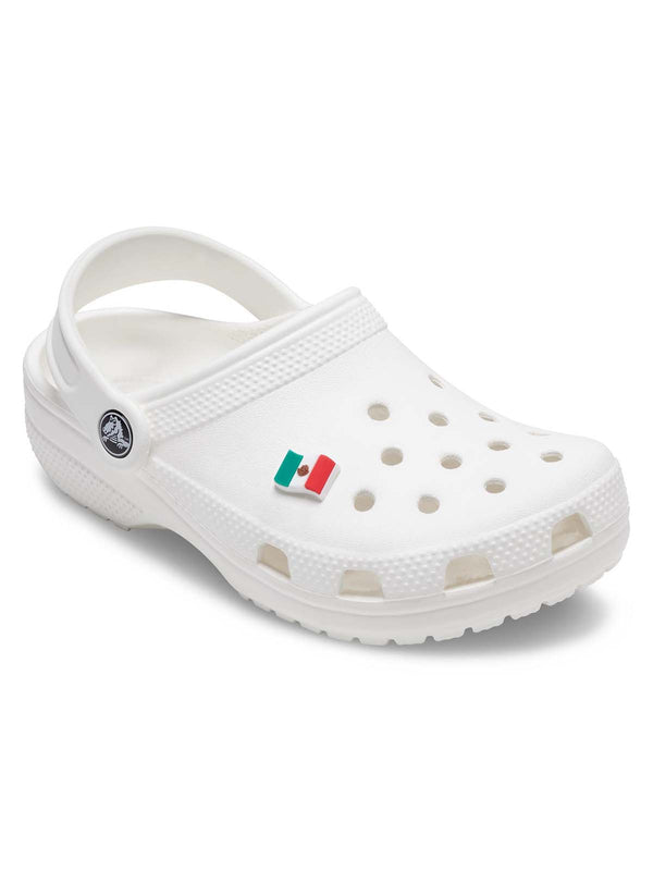 Jibbitz Bandera De México Blanco Crocs