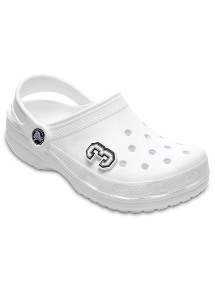 Jibbitz Número 3 Blanco Crocs