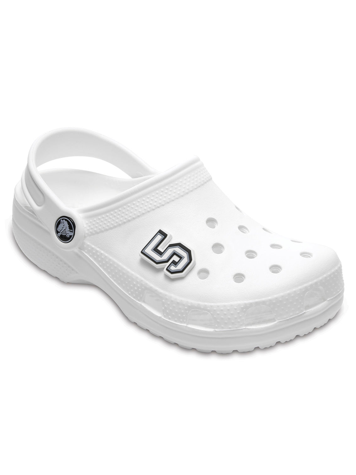 Jibbitz Número 5 Blanco Crocs