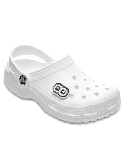 Jibbitz Número 8 Blanco Crocs