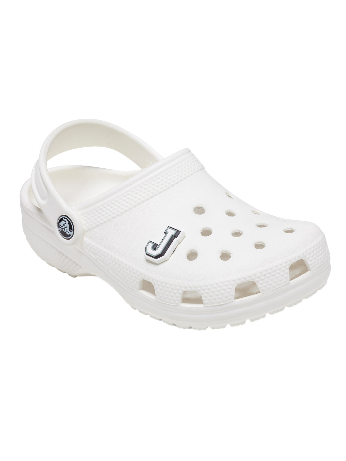 Jibbitz Letra J Blanco Crocs