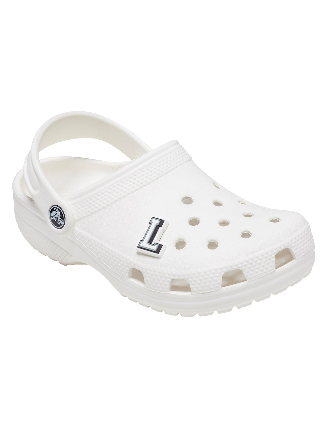 Jibbitz Letra L Blanco Crocs