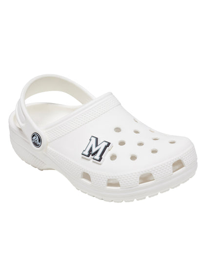 Jibbitz Letra M Blanco Crocs
