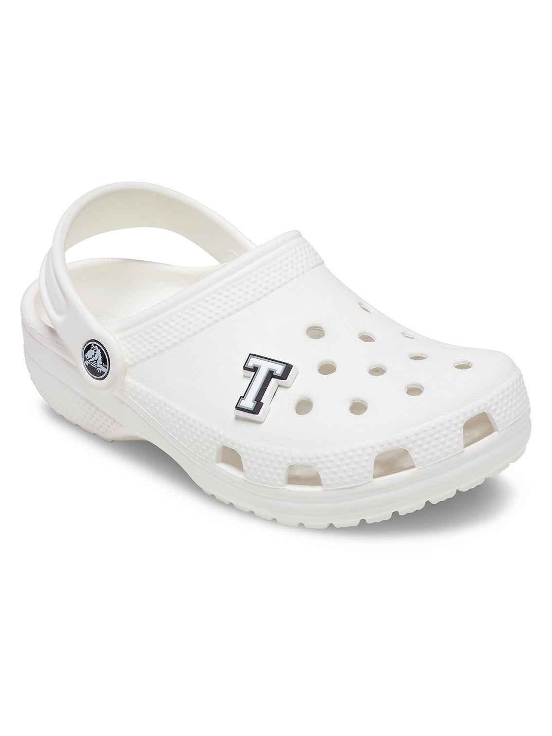 Jibbitz Letra T Blanca Crocs