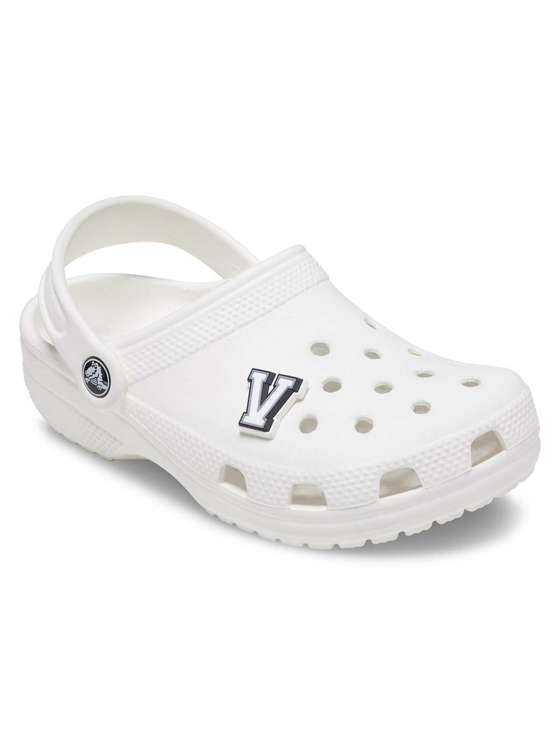 Jibbitz Letra V Blanca Crocs