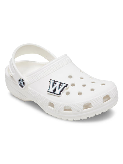 Jibbitz Letra W Blanco Crocs