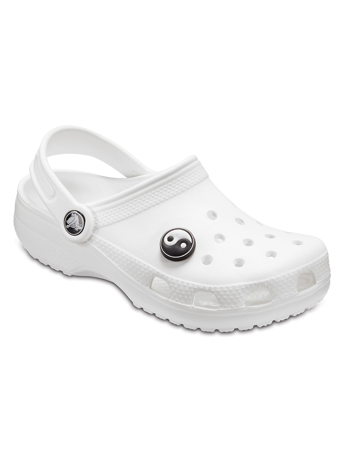 Jibbitz Símbolo Yin Yang Blanco Crocs