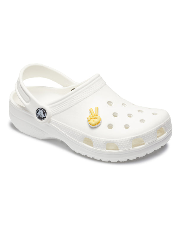 Jibbitz Signo De Paz Amarillo Crocs