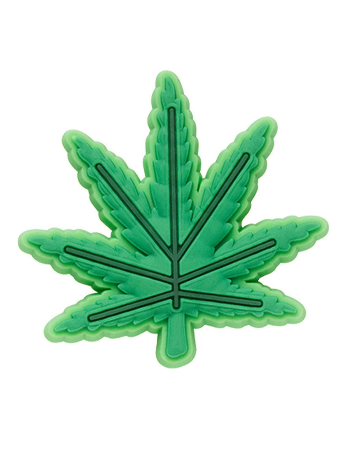 Jibbitz Hoja Weed Verde Crocs
