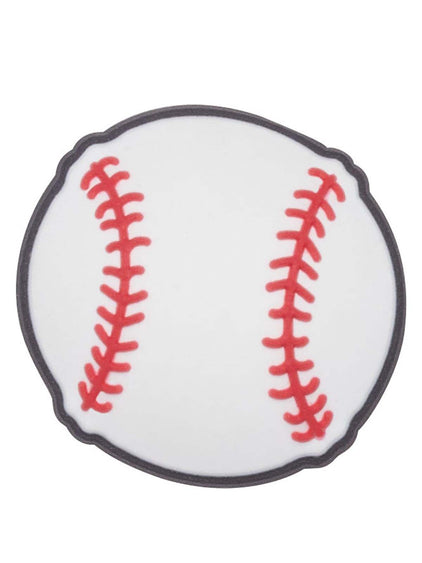 Jibbitz Pelota de Béisbol Blanca Crocs