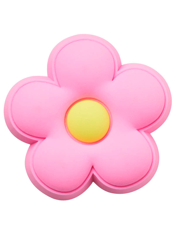 Jibbitz Flor Rosada Pastel Rosado Crocs