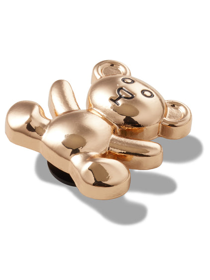 Jibbitz Osito Dorado Metalizado Crocs