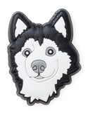 Jibbitz Perro Husky Blanco Crocs