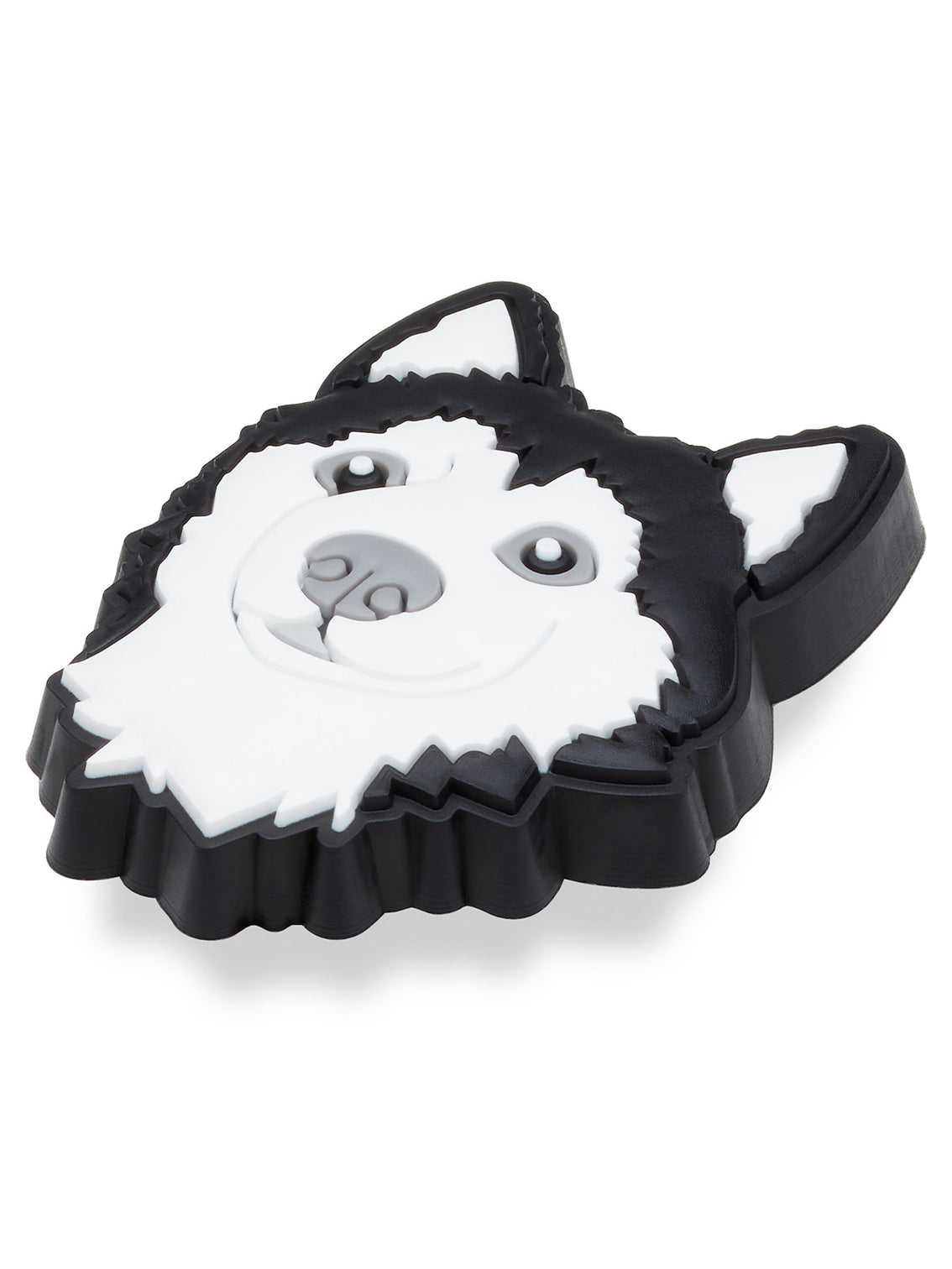 Jibbitz Perro Husky Blanco Crocs