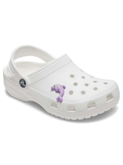 JIBBITZ DELFÍN PÚRPURA Crocs
