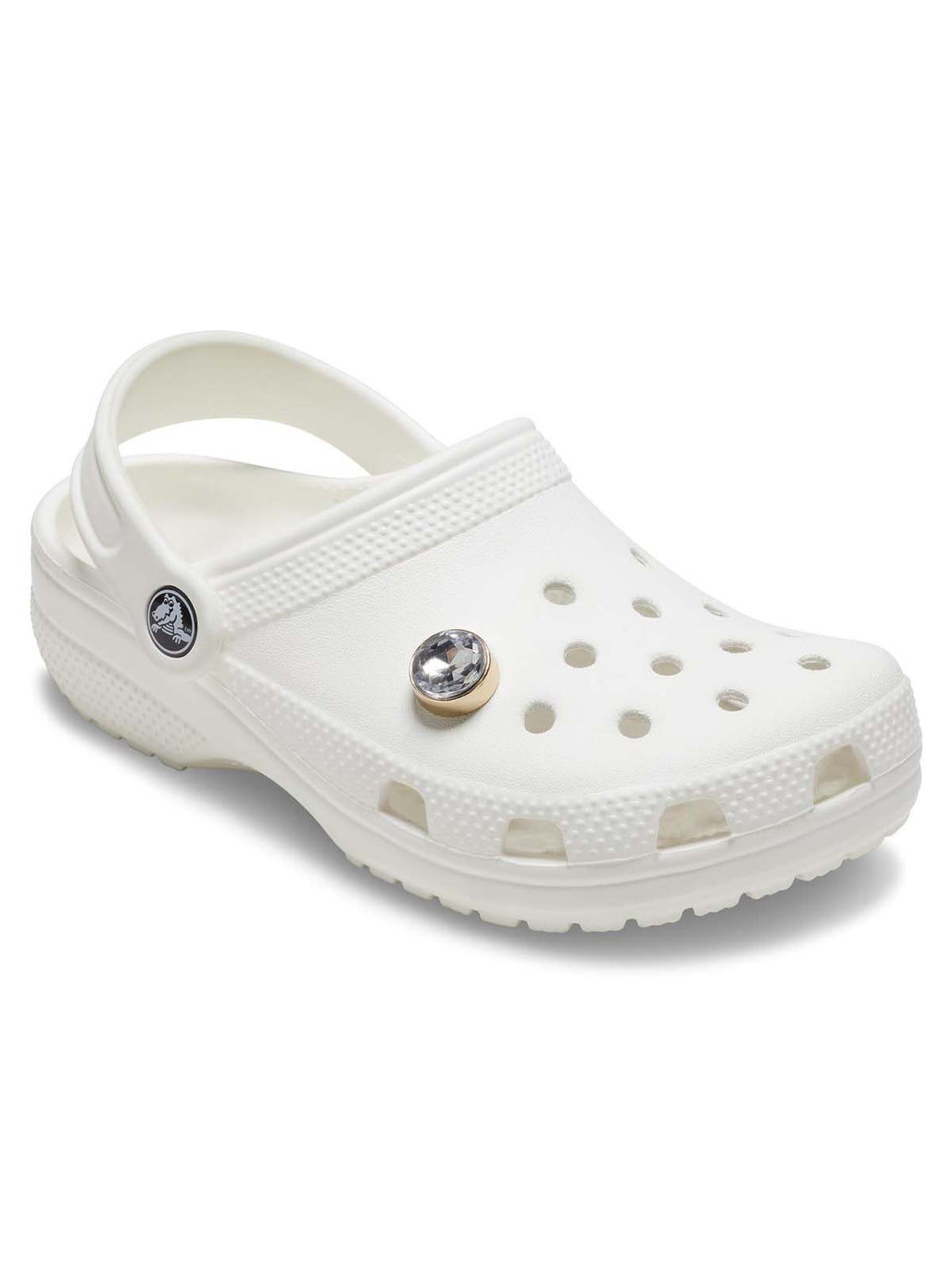 Jibbitz Gema Oro Claro Dorado Metalizado Crocs