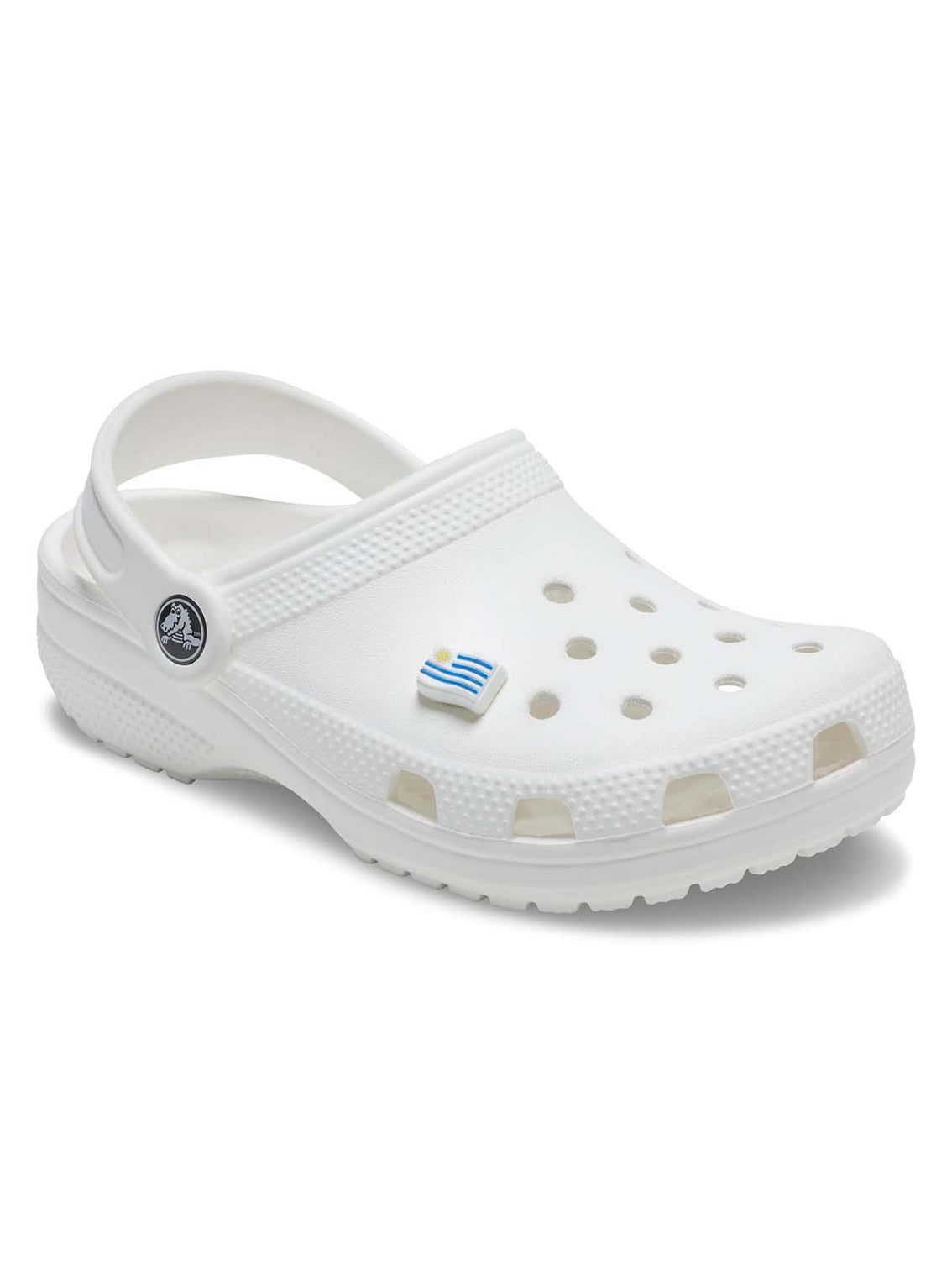 Jibbitz Bandera Uruguay Blanco Crocs