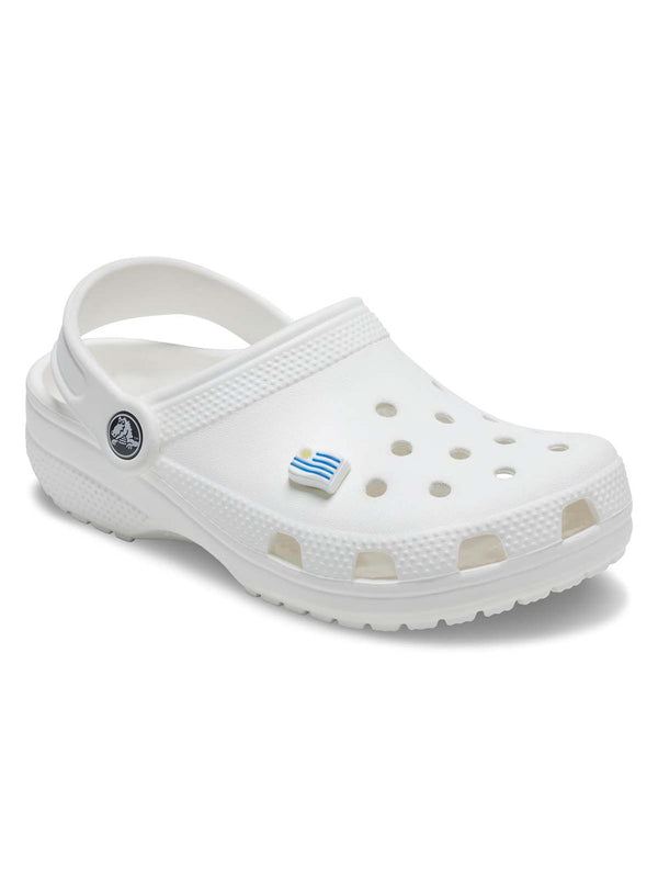 Jibbitz Bandera Uruguay Blanco Crocs