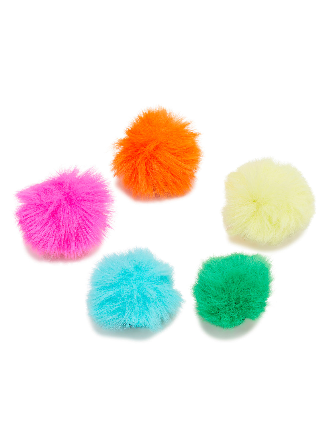 Jibbitz 80S Neon Puff Ball Pack De 5 Crocs
