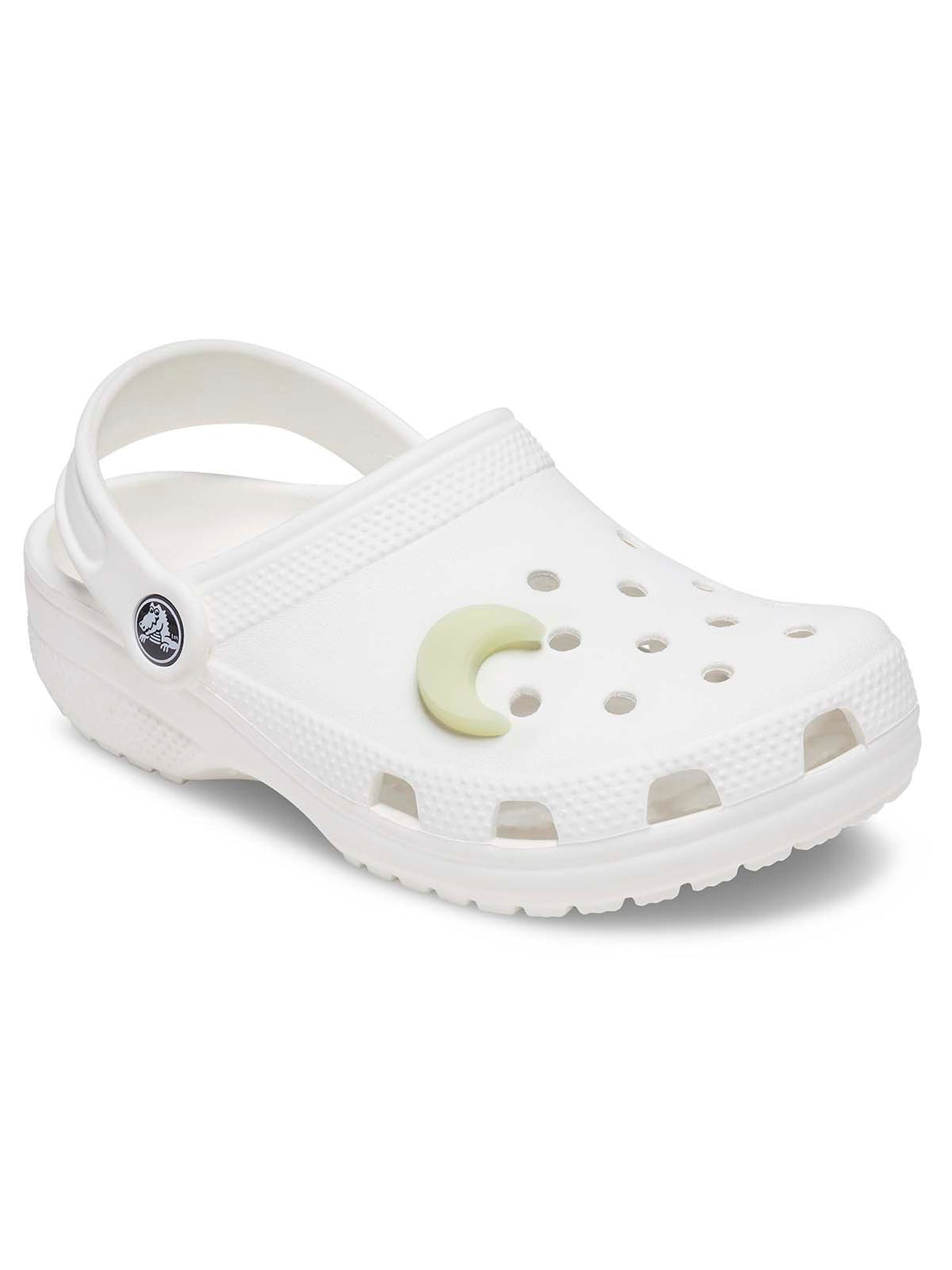 Jibbitz Luna Brilla En La Oscuridad Blanco Crocs
