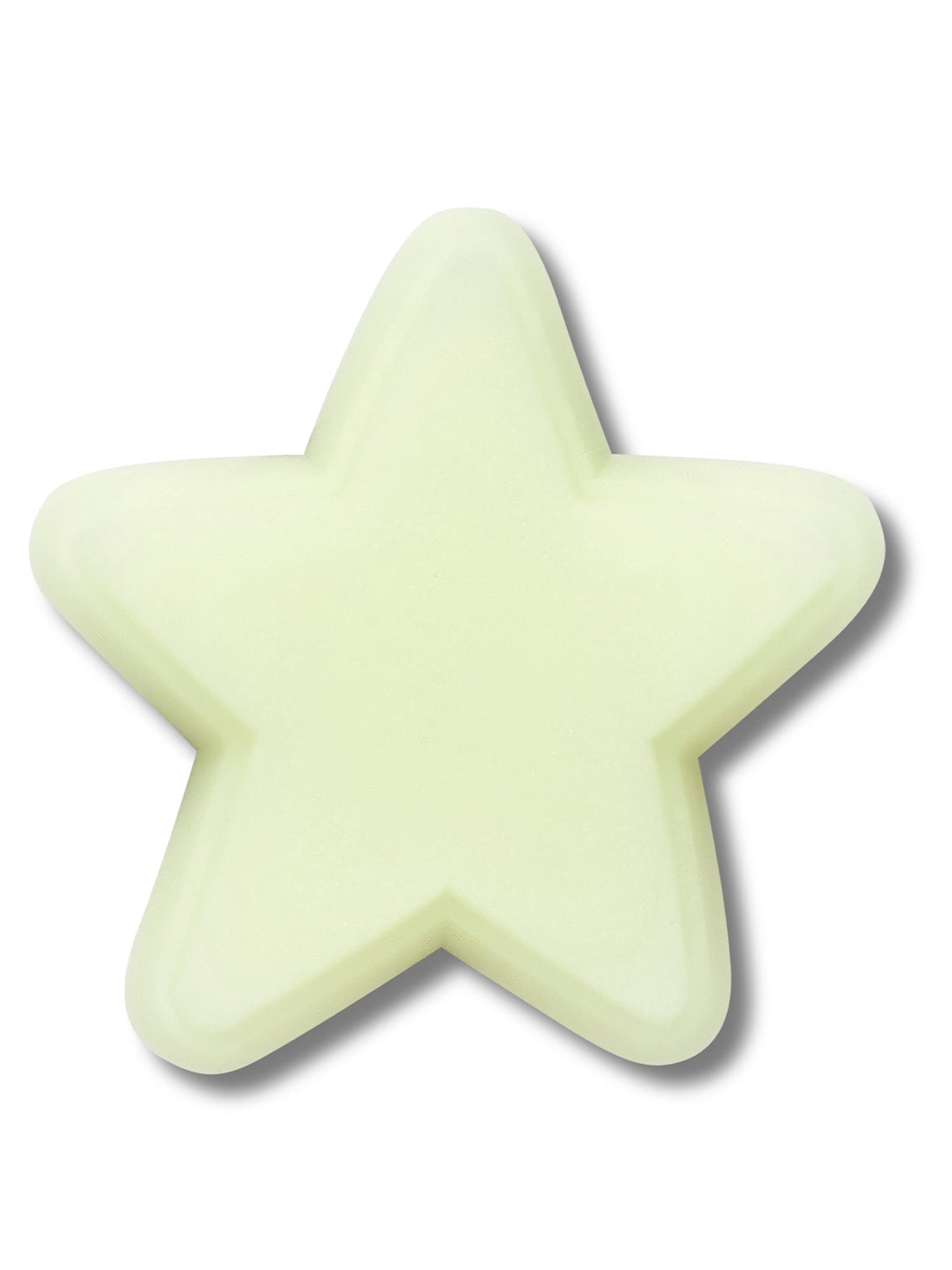 Jibbitz Estrella Luminosa En Oscuridad Blanco Crocs