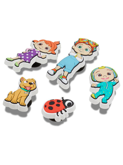 Jibbitz CoComelon Pack de 5Blanco Crocs