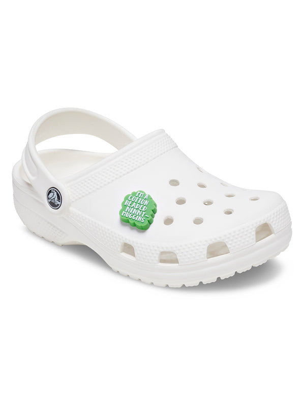 Jibbitz Frase Navideña Verde Crocs