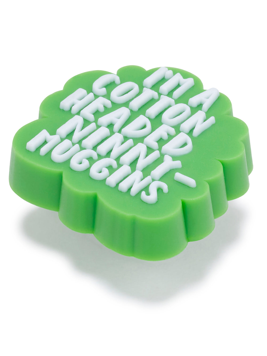 Jibbitz Frase Navideña Verde Crocs