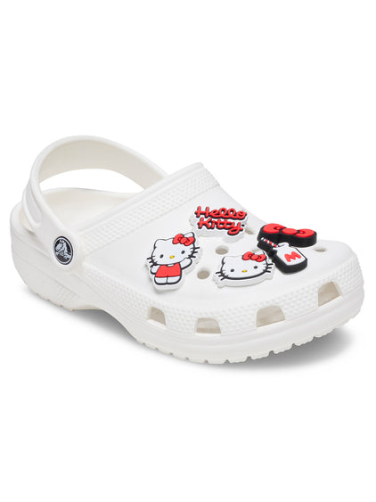 Jibbitz Hello Kitty Pack 5 Rojo Crocs