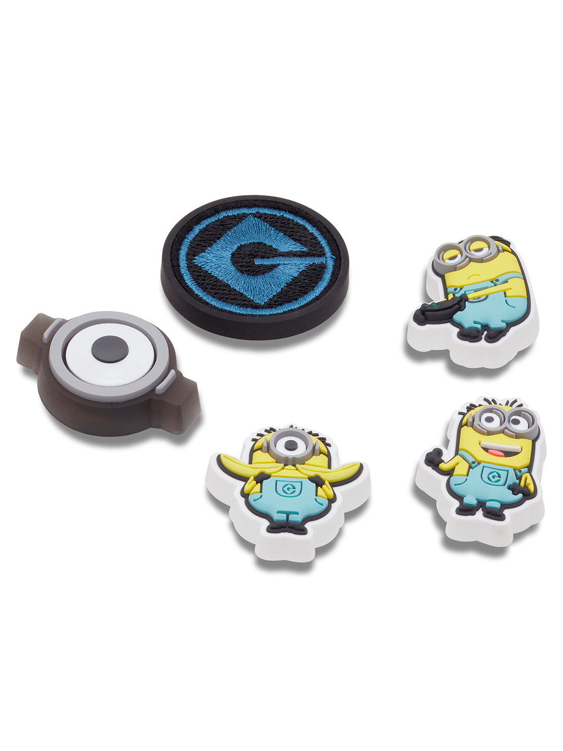 Jibbitz Minions Pack de 5 Amarillo Crocs