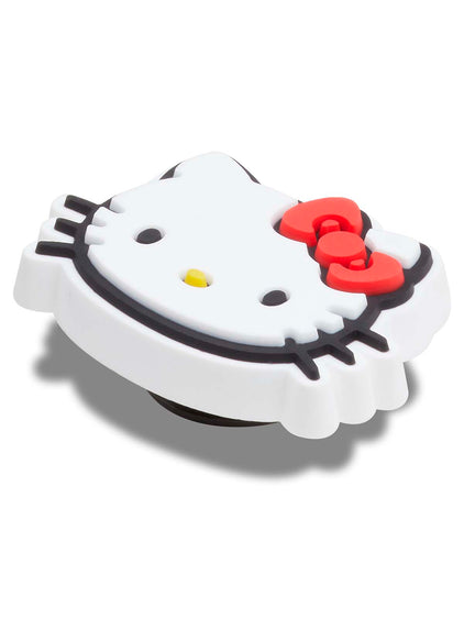 Jibbitz Cara Hello Kitty Blanco Crocs